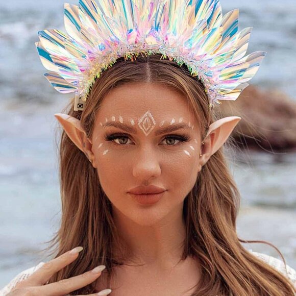 Light Up Headband LED Hair Accessory Flashing Party Crown for Women - Picture 3 of 6